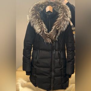 Mackage Kay silver fox fur